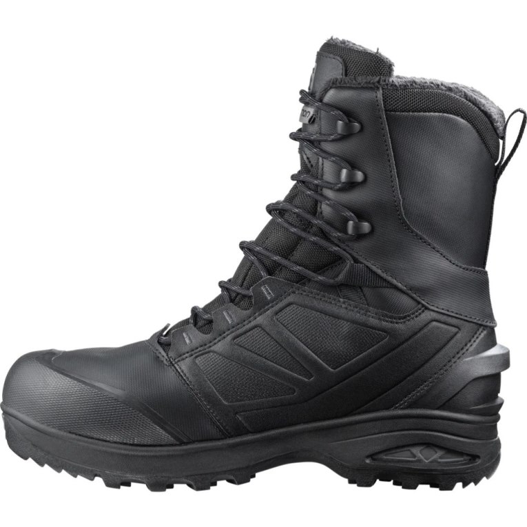 Black Salomon Toundra Forces CSWP Men's Tactical Boots | IE HQ0517